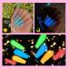 Saviland Glow in the Dark Dip Powder Nail Set - 10 Colors for French Manicure Nail Art, No Lamp Needed - Buy Online on SooperMarket.com