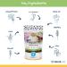 ProDen PlaqueOff Dental Bites Cat 60 g For Cats Bad Breath Plaque Tartar Brown package may vary - Buy Online on SooperMarket.com