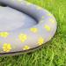Pet Float Raft Puppies Swimming Floating Raft Pet Dog Cat Pool Float Inflatable Bed Beach Toy for Dogs Ring Raft Float for Pet Gray - Buy Online on SooperMarket.com