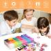 WIVOWI 5800+ Loom Bands Bracelets Making Kit - 24 Colors Premium Quality Rubber Bands Refill Kit for Kids DIY Gift - Buy Online on SooperMarket.com