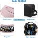 BAGSMART Women's Large Pink Travel Toiletry Bag Organizer - Water-Resistant Dopp Kit for Makeups & Toiletries - Buy Online on SooperMarket.com