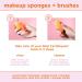 Real Techniques Miracle Complexion Sponge & Miracle Powder Sponge Duo Pack for Foundation & Powders 1 count (Pack of 1) - Buy Online on SooperMarket.com
