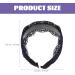 minkissy Lace Hair Hoop - Broadside Lace Headband Floral Lace Headband Gothic Headband Fancy Decor for Women Girls (Black) - Buy Online on SooperMarket.com