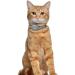 OOPSDOGGY AirTag Cat Collar with Bell - Non Breakaway Leather Kitten Collar with Apple Air Tag Holder - Lightweight Integrated GPS Pet Collars for Girl Boy Cats Small Dogs Puppies (Gray) - Buy Online on SooperMarket.com