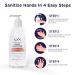 NXN 70% Alcohol Hand Sanitizer Gel 12oz - Cara Cara Scent - 3 Pack - Buy Online on SooperMarket.com