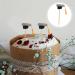 Warmhm 7pcs Graduation Cap Cake Toppers 2024 Graduation Cupcake Toppers Dessert Picks Appetizer Picks Congrats Grad Cake Topper for 2024 Graduation Celebration Party - Buy Online on SooperMarket.com