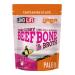 LonoLife - Thai Curry Beef Bone Broth Powder with 10g Protein, Paleo and Keto Friendly, Gluten-Free, 8-Ounce Bulk Containe, 15 Servings (Equal to 150 ounces of liquid broth) - Packaging May Vary