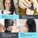 Temporary Hair Color Chalk & Wax for Kids | Fun Birthday & Party Gift | Safe for Girls Ages 4-9 | Cosplay & Holiday Use (Black - Buy Online on SooperMarket.com