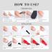 Saviland Gel X Nail Tips - 550PCS Long Coffin Full Cover Clear Acrylic Nails Kit | Soft Gel Nail Tips for Extensions & Repairs - 12 Sizes DIY Nail Salon Set - Buy Online on SooperMarket.com