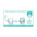 Buy Mam Bite & Relax Phase 1 Mini Bite Ring Soothing Teething Aid for Babies 2+ Months Light Blue - Buy Online on SooperMarket.com
