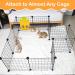 Geegoods Rabbit Hay Feeder Bag Guinea Pig Hay Feeder Storage Hanging Feeding Hay for Small Animals 600D Oxford Cloth Fabric (Yellow) - Buy Online on SooperMarket.com