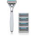 Schick Titanium Shaving Starter Gift Set for Men, 0.602 Pound Razor +5 Refills