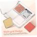 Gogogmee 6 Pcs Eye Shadow Empty Boxes Clear Eyeshadow Pans Eyeshadow Palette Transparent - Buy Online on SooperMarket.com