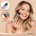 Flat Foundation Brush 5Pcs Liquid Foundation Brush Streak-Free Flat Makeup Brush Ultra Thin Concealer Brush for Liquid Cream Foundation Powder Buffing Blending - Buy Online on SooperMarket.com