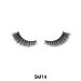 Laflare 3D SILK MINK Cat Eye False Eyelashes - Wispy, Fluffy, and Multi-layered (SM14) - Buy Online on SooperMarket.com