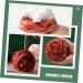 Beavorty Rose Body Scrub Set for Women - 3pcs Flower Bath Scrubs, Loofah Sponge, Exfoliating Balls - Buy Online on SooperMarket.com