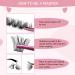 Lash Clusters 72 Pcs Individual Cluster Lashes DIY Lash Extension 8-16mm Eyelash Clusters Volume Wispy Lashes Super Thin Band Reusable Soft & Comfortable 8-16 mix Volume - Buy Online on SooperMarket.com