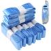 9 pieces of refill film for diaper pail refill packs compatible with Angelcare & Litter Licke
