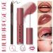 Butter Gloss Moisturizing Lip Combo - High Shine Plumping Gloss & Brown Lip Liner Set - Non-Sticky Liquid Lipstick - Long Wear Makeup #12 - 0.27 Fl Oz (Pack of 2) - Fresh & Lightweight - Buy Online on SooperMarket.com