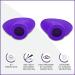 Super Sunnies Slim Flex UV Eye Protection FDA Compliant Individual Tanning Goggles Eyeshields (Purple) - Buy Online on SooperMarket.com