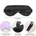 Haskirky Light Blocking Eye Mask - Breathable & Adjustable for Men and Women | Ideal for Travel, Yoga, Meditation, Office, Deep Sleep | Comfortable & Smooth with Stars Bokeh Design - Buy Online on SooperMarket.com
