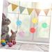 ibasenice 18 Pcs Lollipop Model Tree Hanging Ornaments Candy Cane Decoration Lollipop Props Miniature Landscape Decor Rainbow Swirl Lollipop Toys Models Plastic Child House Window 6X3.2CMx3pcs 1 - Buy Online on SooperMarket.com