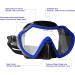 Piyazi Adult Snorkeling Gear Set | 180 Panoramic Mask | Dry Top Snorkel | Anti-Fog | Wide View | Scuba Diving Package with Travel Bag | Blue - Buy Online on SooperMarket.com