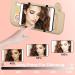 Rotating Lighted Makeup Mirror | LED Vanity Mirror for Car Visor | Dimmable Sunshade Mirror - Buy Online on SooperMarket.com