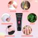Complete Wakaniya Poly Nail Gel Kit with UV Lamp - 10 Colors for DIY French Ombre Nails - Buy Online on SooperMarket.com