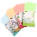 400 Sheets Oil Absorbing Tissues Oil Absorbing Paper Soft Oil Blotting Paper Sheets for Oily and Travel Supplies, 4 Colors Pink, Brown, Blue, Green