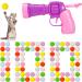 Heyu-Lotus Cat Ball Launcher to Relieve Boredom Interactive Cat Toys with 100 Pcs Balls and 1 Pcs Launcher Plush Ball Shooting Gun for Cats Suitable for Indoor Cat Training Playing Sports Games - Buy Online on SooperMarket.com