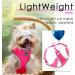 ThinkPet No-Pull Dog Harness & Leash Set | Breathable Adjustable Safety Harness for Small Medium & Large Dogs | Reflective & Padded Control Harness (Pink/Red) - Buy Online on SooperMarket.com