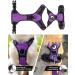 Joytale Reflective Dog Harness for Medium Dogs - Soft Padded Adjustable & Breathable with Control Handle - Purple (1 Pack) - Buy Online on SooperMarket.com