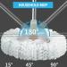 AIDIRui Revolving Stainless Steel Household Floor Replacement Automatic Spin Cleaning Home Tools - Buy Online on SooperMarket.com