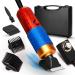 Carpet Trimmer Electriclow Noise Adjustable Speed Multifunctional Carpet Trimmer Tufting Carving Scissors Tool for Handmade Rug Clean and Tufted Carpet 200W 1