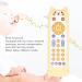 Buy Simulation Baby Remote Control Toys - Educational Musical Toddler TV Remotes for Learning | Cat Cover & White Design - Buy Online on SooperMarket.com