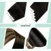 LAAVOO Real Hair Tape In Extensions - Balayage Brown & Black Ombre 50g 20pcs - Premium Quality Invisible Tape Extensions - Buy Online on SooperMarket.com