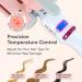 INH Beach Waver Curling Iron 3 Barrel Ceramic Curler Wand - 25mm | Digital Temp Control & Rotating Cord | For Thick & Long Hair - Buy Online on SooperMarket.com