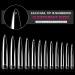 AORAEM Clear Extra Long Stiletto False Nail Tips 120 Pcs - 12 Sizes Acrylic Fake Nails - Buy Online on SooperMarket.com