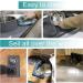 Stainless Steel Double Pet Feeder Bowls with Non-Skid Silicone Mat - Set of 2 Bowls for Dogs and Cats - Small-Medium Size - Grey - Buy Online on SooperMarket.com