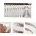 FOYTOKI 9 sheets Shaping Temporary Hairlike Imitation Artificial Transfers Eyebrow Stickers Tattoos False - Buy Online on SooperMarket.com