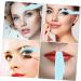 NOLITOY 4pcs Silicone Beauty Ruler Travel Makeup Bags Eyelash Guide Mascara Makeup Supply Mold Pad - Buy Online on SooperMarket.com