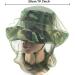 6Pack Mosquito Repellent Head Net Mesh Protective Face Cover Face Mesh Face Cover for Outdoor Lovers Protect from Mosquito Insect Bug Bee Gnats - Buy Online on SooperMarket.com