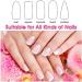 HLELU Glass Nail Shiner - Nano Glass Nail Files Crystal Nail Buffer Shine Polisher For Natural Fingernails Toenails - Buy Online on SooperMarket.com