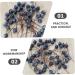 HOMSFOU 100pcs Simulation Blueberry Decoration Artificial Plants Flowers Artificial Berry Stem Embellishments for Crafting Fake Berry with Stem Fake Berry Twig Foam Christmas Small Fruit - Buy Online on SooperMarket.com