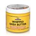 AKWAABA Whipped Shea Butter (Creamy Coconut) 12 oz - Natural Yellow - Body & Hair Moisturizer with Raw Shea Butter from Ghana - Rich in Vitamins A and E - Buy Online on SooperMarket.com