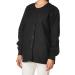 WonderWink Origins Delta Scrub Jacket - X-Large, Black - Buy Online on SooperMarket.com