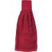 Kovot Set of 2 Cotton Hanging Tie Towels - Red | Hook & Loop Latch | Kitchen Towels - Buy Online on SooperMarket.com