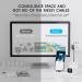 3 in 1 Portable Charging Station for Apple Products | Foldable Dock for iPhone/AirPods | Compatible with iWatch Series | Includes 15W Adapter | White - Buy Online on SooperMarket.com