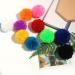 10 Pcs Large Yarn Pom Poms - 3 Inch Acrylic Yarn Balls for Hats & Decorations - DIY Craft Pompoms - Buy Online on SooperMarket.com